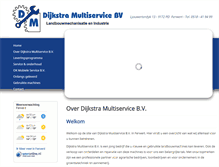 Tablet Screenshot of dmservice.nl